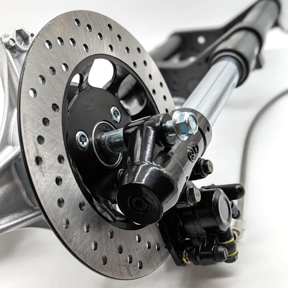 New Triple Tree Mount Clamps Front Fork Suspension